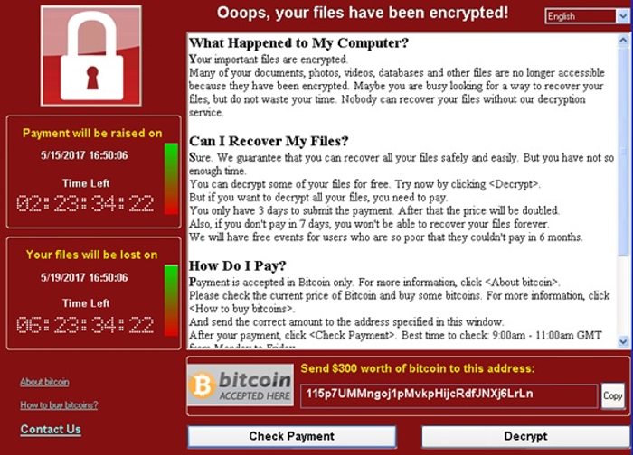 Wannacry как удалить windows 7